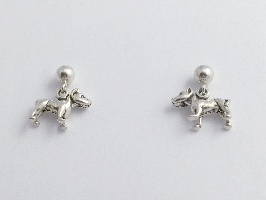 Bull on sale terrier earrings